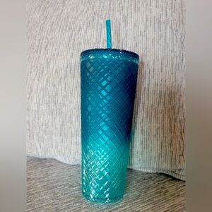Starbucks Blue Ombre Venti Tumbler with Straw